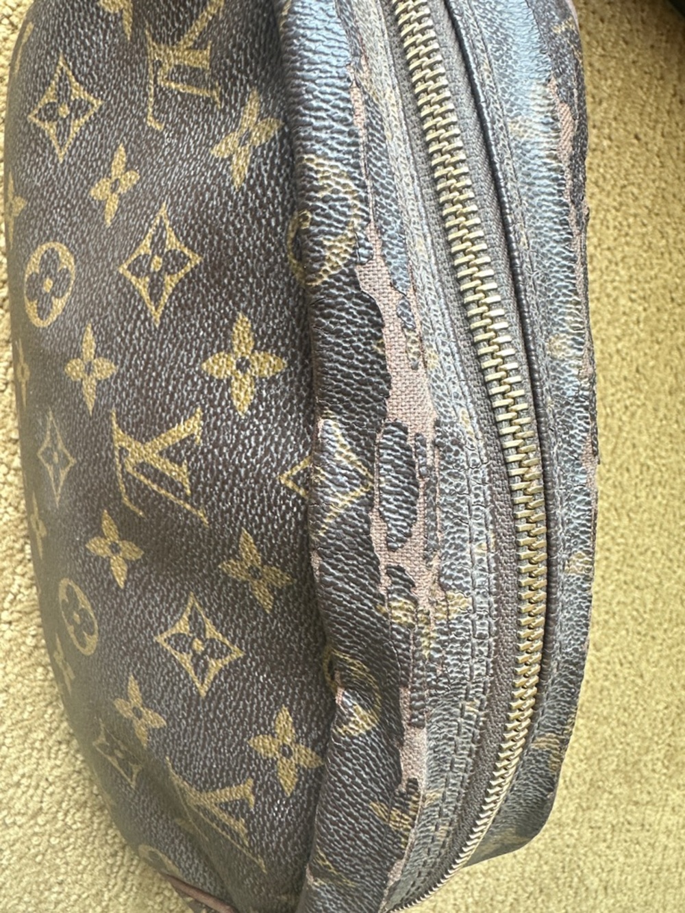 Louis Vuitton Monogram Canvas Toiletry Pouch - Brown/Gold Monogram - Picture 6 of 16